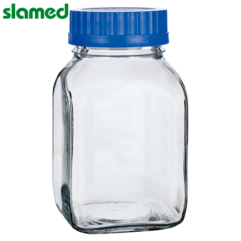 SLAMED 玻璃制广口试剂瓶 透明500ml 94×94×139mm