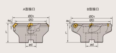 面铣刀具  FAHRION/飞日诺  100-B32-SE12-05