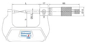 尖头千分尺  Steinmeyer/施坦梅尔  76 323050B