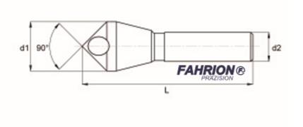 90°高速钢单孔锪钻  FAHRION/飞日诺  776-00205A