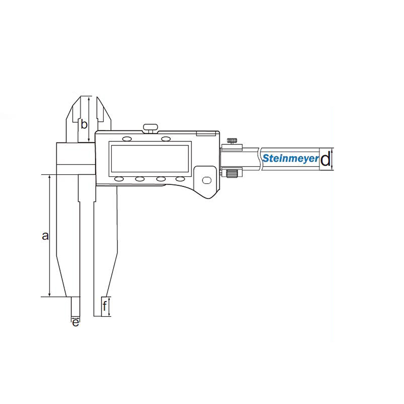 防水数显大量程游标卡尺  Steinmeyer/施坦梅尔  81231007