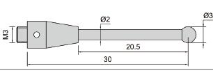 三坐标测量机测针  Steinmeyer/施坦梅尔  81 233367