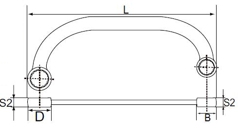 5件套工业级C型梅花扳手  FORANT/泛特  88501330