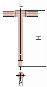 防爆T型内六角扳手  FORANT/泛特  88721063