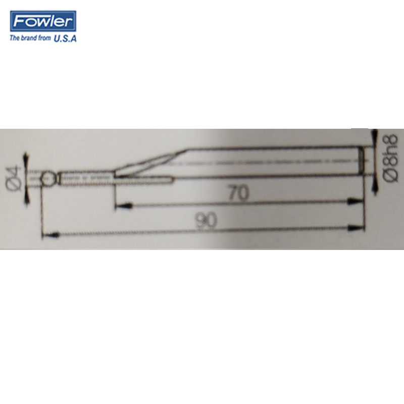 高度仪红宝石测球   FOWLER/福勒  54-405-629