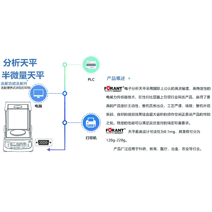 分析天平半微量天枰  FORANT/泛特  80911838