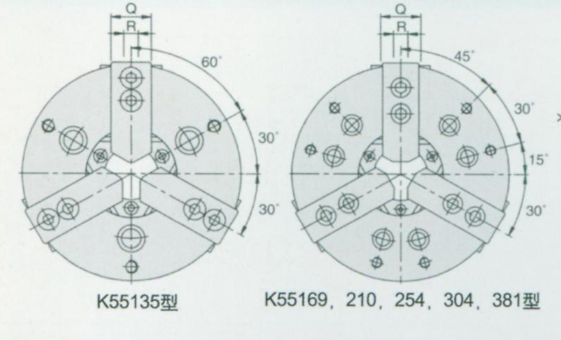 三爪高速中空动力卡盘381mm  FORANT/泛特  88210407