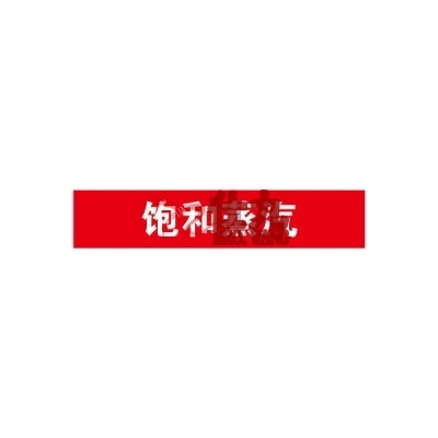 安赛瑞 SAFEWARE 14959 管道标识（饱和蒸汽）自粘性乙烯材料,表面覆保护膜,红底白字,25×125mm,10张/包