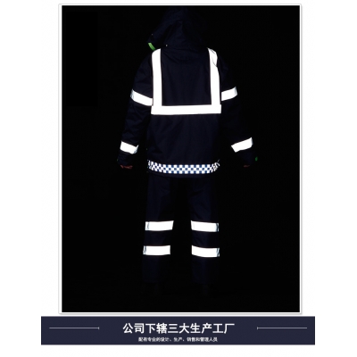 防雨棉衣上衣 S M L XL XXL XXXL 藏青色 300D/150D牛津布