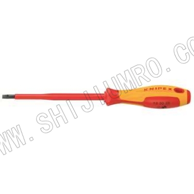 绝缘一字螺丝批 凯尼派克 KNIPEX 98 20 3.5