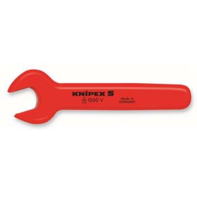 绝缘公制开口扳手 凯尼派克 KNIPEX 98 00 12