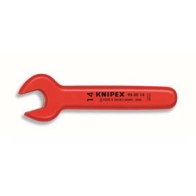 绝缘公制开口扳手 凯尼派克 KNIPEX 98 00 12