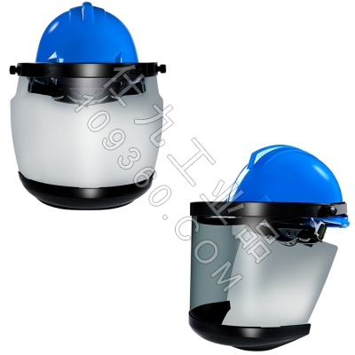 蓝鹰FR9防电弧面屏含安全帽16卡电工面罩绝缘头盔
