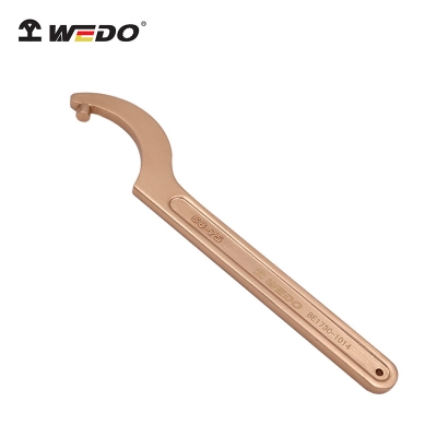 维度WEDO铍青铜防爆柱销式勾扳手BE173C 规格30-32mm~110-115mm