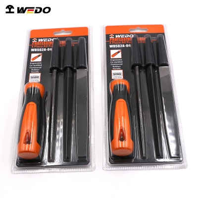 维度WEDO钢制工业级4件套锉刀组套WD562A-04
